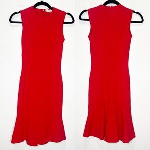 Stella McCartney Trumpet Dress Red 36 XS